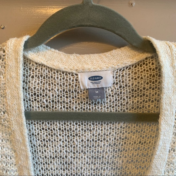 COPY - Off White Loose Knit Cardigan from Old Navy - Picture 3 of 4